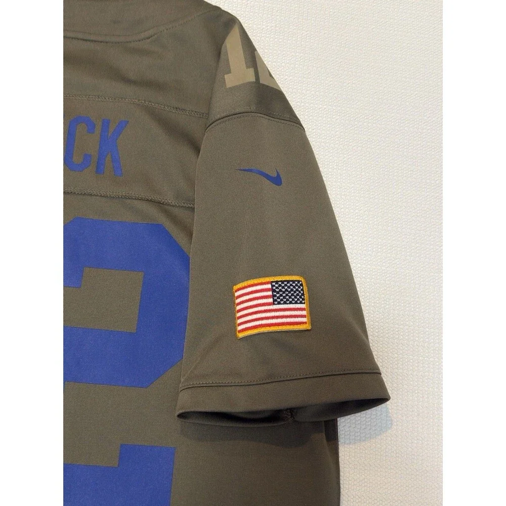 Nike Indianapolis Colts Salute to Service Jersey Boys Large NWOT Andrew Luck